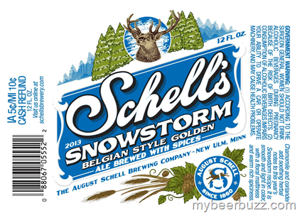 Schell’s 2013 Snowstorm Belgian Style Golden