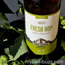 Two Beers Fresh Hop IPA Available Now