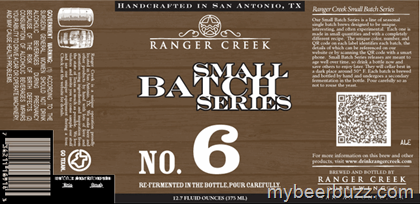 Ranger Creek Releasing Small Batch Series No 6 – Flemish Ale