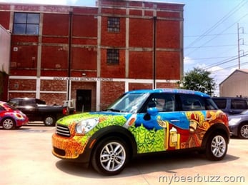 Saint Arnold Brewing – Mini Cooper Art Project