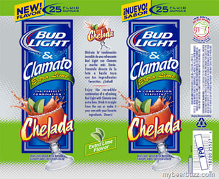 Bud Light & Clamato Chelada – Now With Extra Lime in 25oz Cans