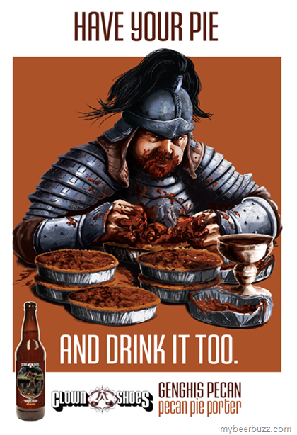 Clown Shoes Genghis Pecan Pie Porter Coming In Sept