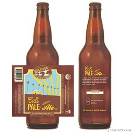 Eel River Launches Screen-Printed Cali Pale Ale Bottles