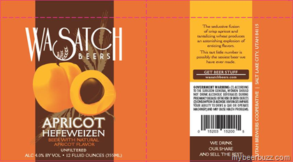 Wasatch Beers – Apricot Hefeweizen 12oz Cans