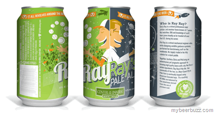 Center Of The Universe Ray Ray’s Pale & Main St Virginia Ale Cans Available Now