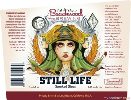 Beachwood Brewing Still Life Smoked Stout Coming 6/7