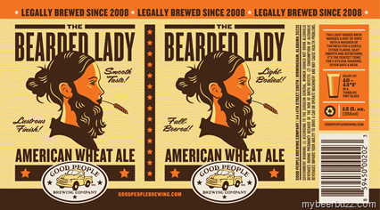 Good People Brewing – The Bearded Lady 12oz Cans