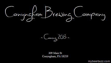 Conyngham Brewing Co Fully Licensed & Tasting Event 5/17