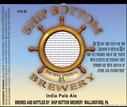 Ship Bottom Fortuna Imperial IPA Coming to 12oz Bottles