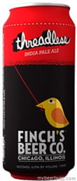 Finch’s Beer Threadless IPA Wins Gold @ World Expo of Beer