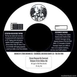 Stone – Reason Be Damned Belgian Style Abbey Ale
