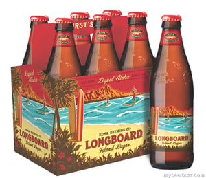Kona Brewing New Custom Embossed Bottle Lets You Feel Aloha–Literally