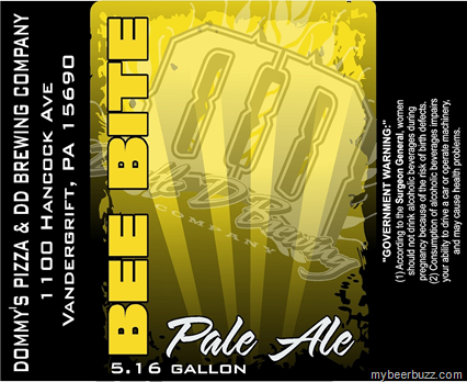 Dommy’s Pizza & DD Brewing Co (Vandergrift, PA) – Bee Bite, Wee Heavy & Wipers