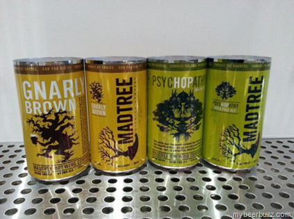 Mad Tree Brewing – Gnarly Brown & PsycHOPathy Cans