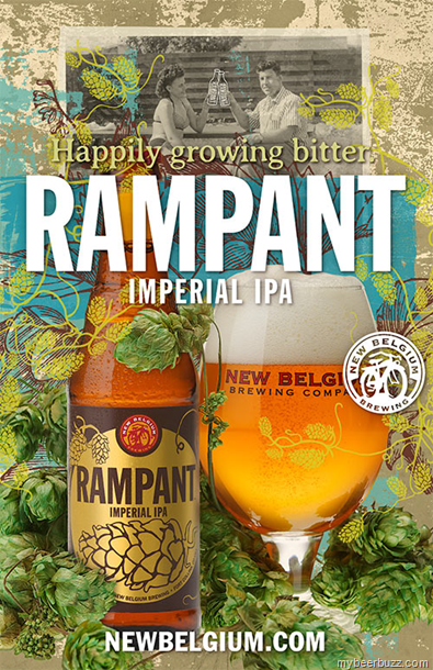 New Belgium – Rampant Imperial IPA Coming 3/4