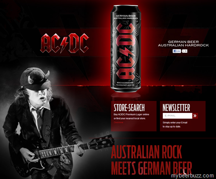 AC/DC Beer In 16oz Cans…Where Australian Rock Meets German Beer