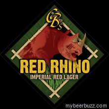 CB’s Brewing Red Rhino Imperial Red Lager Coming 2/15