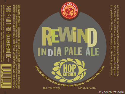 New Belgium – Hop Kitchen Series Rewind IPA
