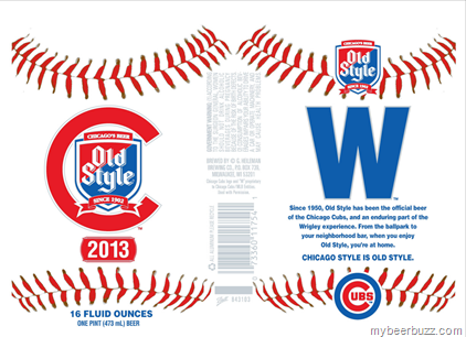 Old Style Chicago Cubs Special Edition 16oz Can