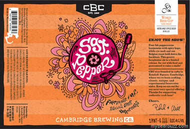 Cambridge Brewing – Sgt. Pepper Farmhouse Ale