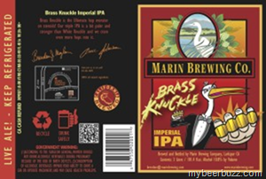 Marin Brewing Releasing Brass Knuckle Imperial IPA