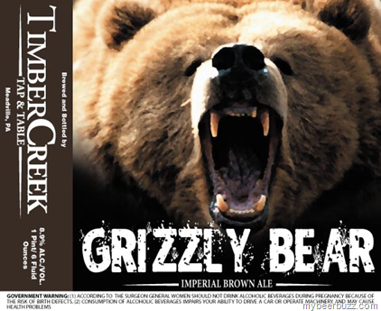 Timber Creek (Meadville, PA) – Grizzly Bear & Black Bear 22oz Bottles