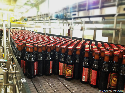 New Belgium – 1554 Being Bottled Today