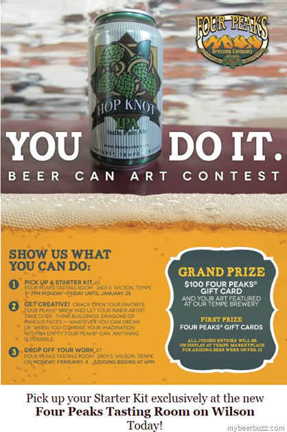 Four Peaks Launches Beer Can Art Contest
