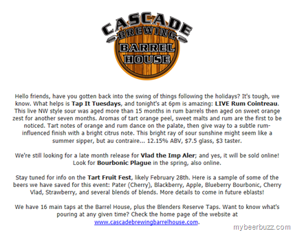 Cascade Brewing – Rum Cointreau Tonight