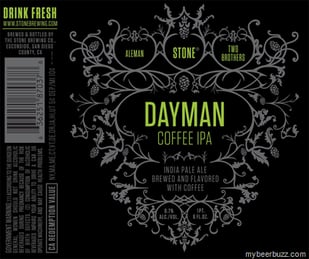 Stone / Two Brothers / Aleman – Dayman Coffee IPA (8.7% ABV)