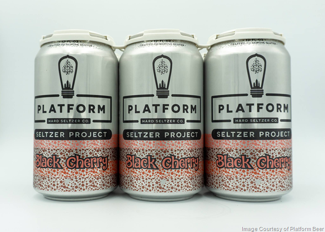 Platform Beer Adding Seltzer Project Black Cherry Hard Seltzer