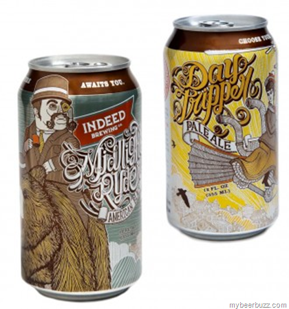 Indeed Brewing Midnight Ryder & Day Tripper Now in 12oz Cans