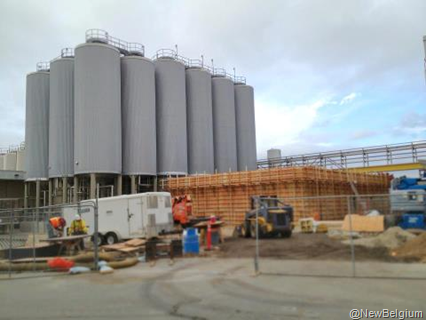 New Belgium Adds More Fermentation Tanks