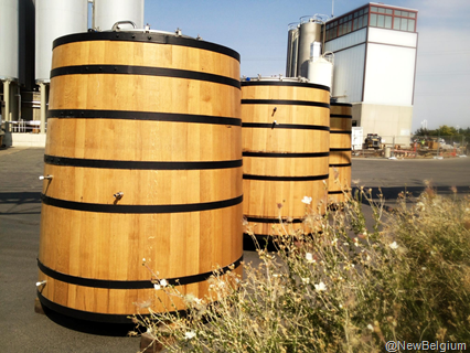 New Belgium “Foeder Forest” Growing