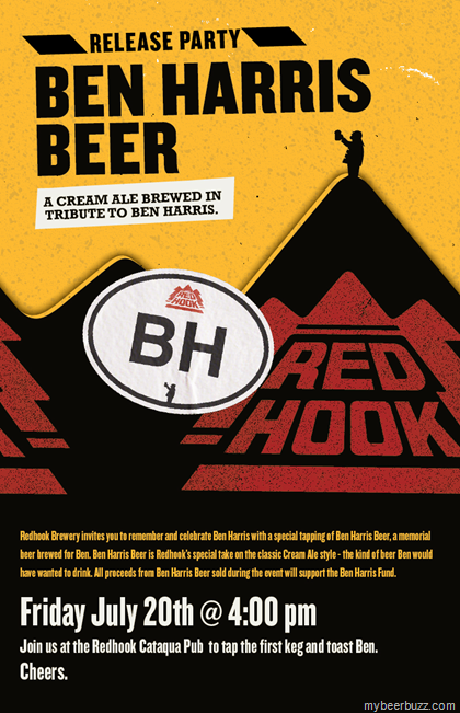 Redhook To Release “Ben Harris Beer” Friday 7/20—Bottles Coming Too