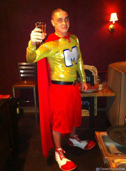 Clown Shoes “Mascot” Debuts @ Contract Brewing Night