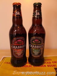 Crabbie’s Original & Spiced Orange Ginger Beer–A First Sampling