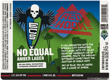 Red Hook Emerald City Supporters Sounders FC No Equal Amber
