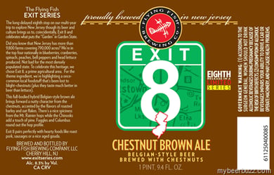 Flying Fish – Exit 8 Chestnut Brown Ale w/Honey Arriving March 12th