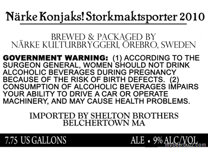 Närke Kulturbryggeri Storkmaktsporter 2010, International Ale, Pannknektarnas Porter, Tanngjnost & Tanngrisnir, Skvatt GALEn & Slattol