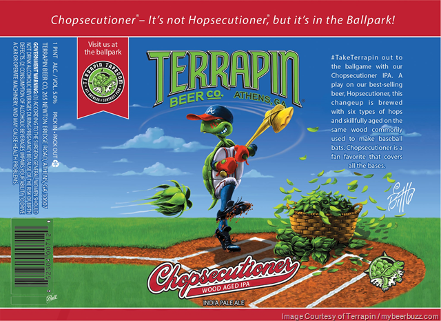 Terrapin Adding Chopsecutioner Wood Aged IPA 16oz Cans