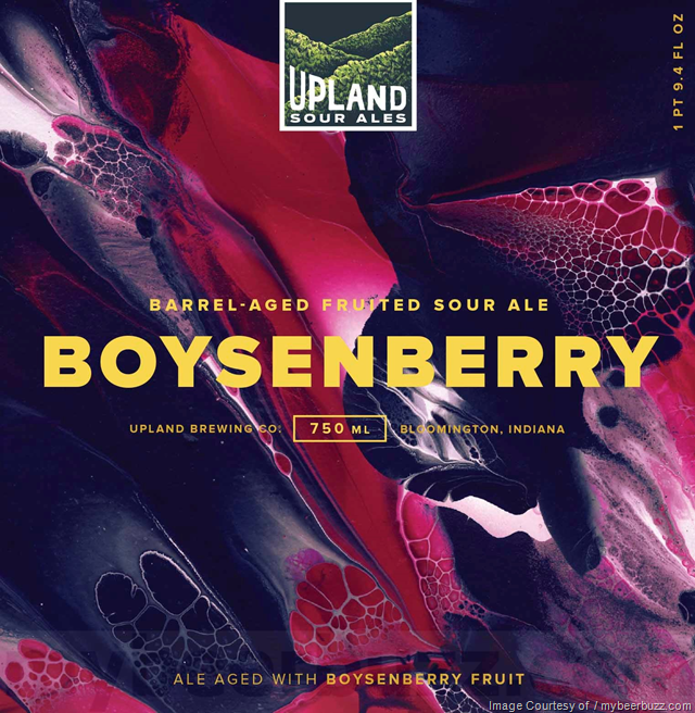 Upland Brewing Boysenberry, Luminary and Oak & Rosé