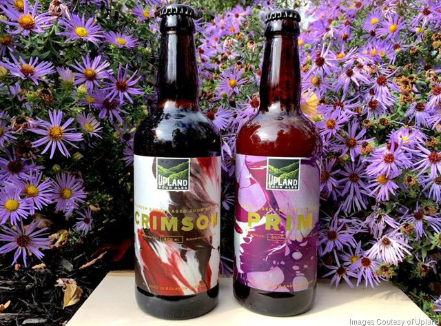 Upland Sour Ales Releases Crimson & Prim