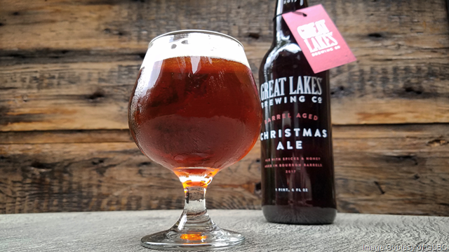 Great Lakes Barrel-Aged Christmas Ale Coming 11/22