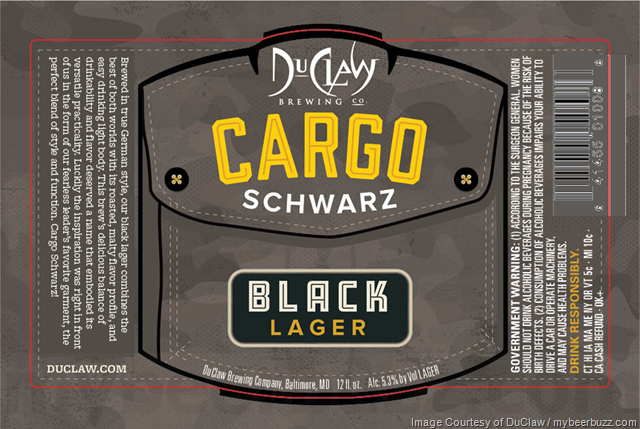 DuClaw Adding New Cargo Schwarz Black Lager