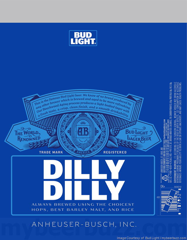 Bud Light Adding New Dilly Dilly Packaging