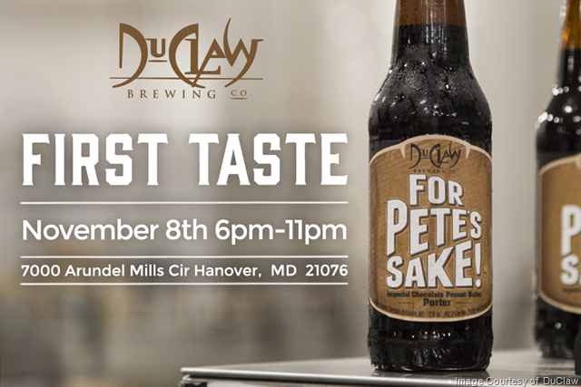 DuClaw – For Pete’s Sake! Returns 11/8