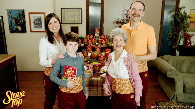 STOVE TOP Stuffing Launches Thanksgiving Dinner Pants