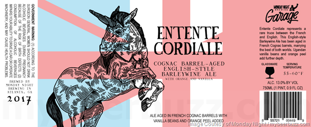 Monday Night Brewing Garage – Entente Cordiale