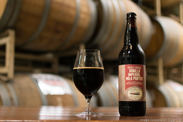 Cigar City Double Barrel Vanilla Imperial Milk Porter Coming 11/4